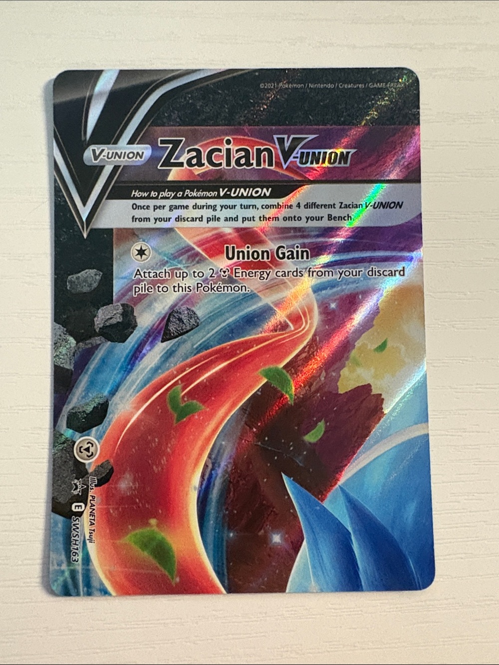 Zacian V-UNION #SWSH163